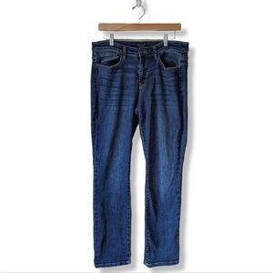 Judy Blue Straight Fit Mid Rise Full length blue jean women's sz 13 | 31 116380